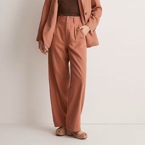 Madewell The Neale Straight-Leg Pant in Drapeweave